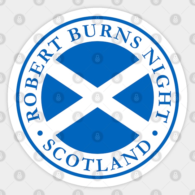 Burns Night Sticker by Lyvershop